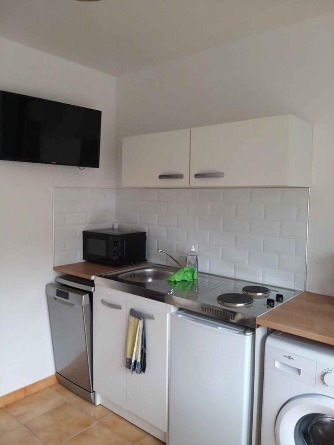 Rez De Jardin Cosy Avec Terrasse Fleurie Apartment Arles-sur-Tech Luaran gambar